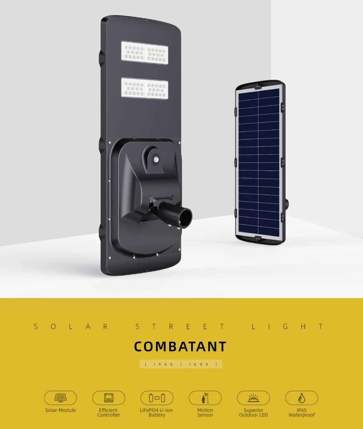New All In One Solar Street Light description New All In One Solar Street Light description