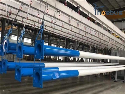 Ħxuna tal-ħajt standard ta 'arbli tad-dawl